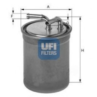 Filter goriva UFI 24.437.00
