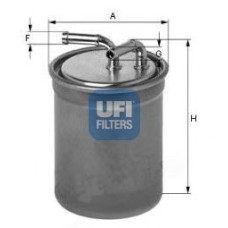 Filter za gorivo UFI 24.437.00