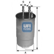 Filter za gorivo UFI 24.ONE.0B