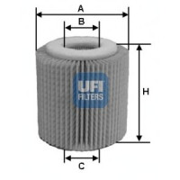 Filter ulja UFI 25.056.00