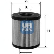 Filter za ulje UFI 25.060.00