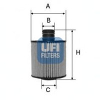 Filter ulja UFI 25.083.00