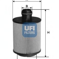 Filter za ulje UFI 25.093.00