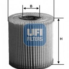Filter za ulje UFI 25.115.00