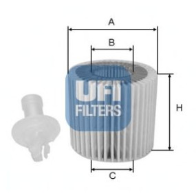 Filter za ulje UFI 25.116.00