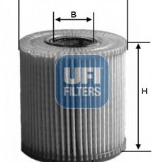 Filter za ulje UFI 25.166.00