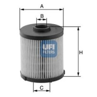 Filter za gorivo UFI 26.020.00