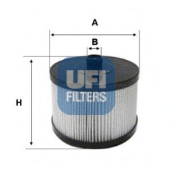 Filter za gorivo UFI 26.022.00