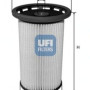 Filter za gorivo UFI 26.026.00
