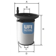 Filter za gorivo UFI 26.052.00