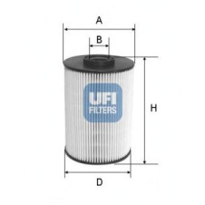 Filter za gorivo UFI 26.055.00