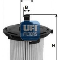 Filter za gorivo UFI 26.074.00