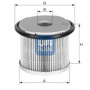 Filter za gorivo UFI 26.690.00