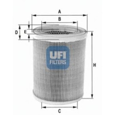 Filter zraka UFI 27.606.00