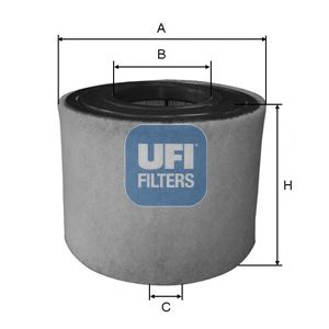 Filter zraka UFI 27.A54.00