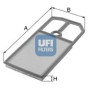 Filter zraka UFI 30.184.00