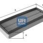 Filter zraka UFI 30.187.00