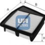 Filter zraka UFI 30.408.00