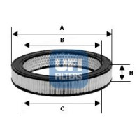 Filter zraka UFI 30.802.01
