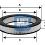 Filter zraka UFI 30.802.01