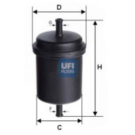 Filter za gorivo UFI 31.512.00