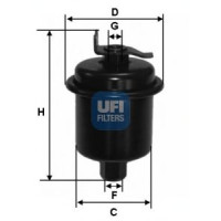 Filter goriva UFI 31.621.00