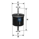 Filter za gorivo UFI 31.811.00