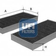 Filter klime UFI 54.127.00