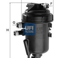 Filter za gorivo UFI 55.148.00