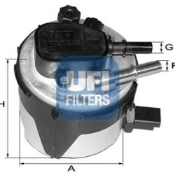 Filter za gorivo UFI 55.170.00