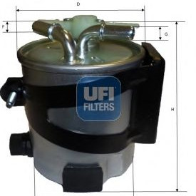 Filter goriva UFI 55.418.00
