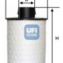 Filter za gorivo UFI 60.H2O.00