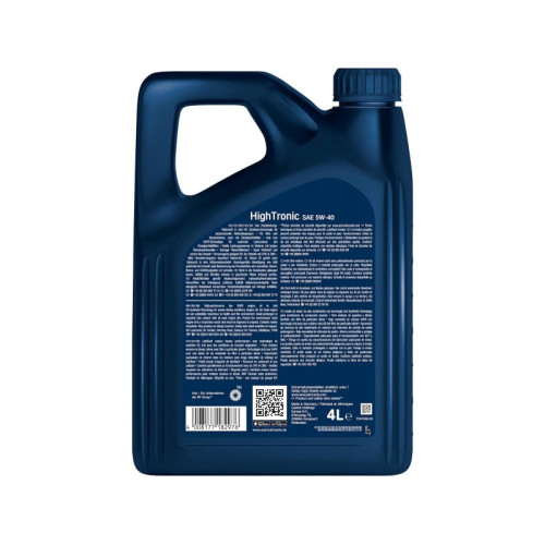 ARAL HIGH TRONIC 5W-40 (505.01), 4L