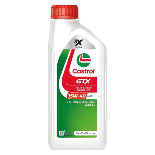 CASTROL GTX A3/B3 15W-40, 1L