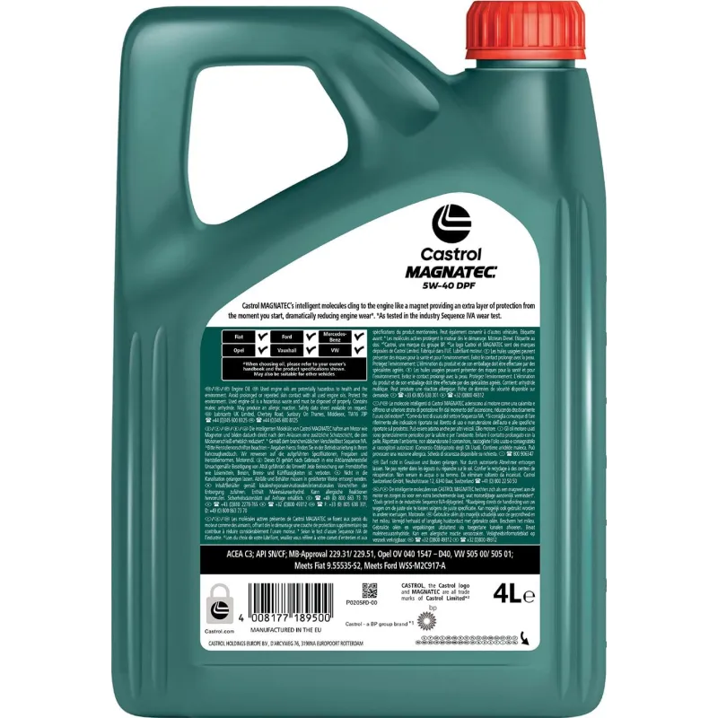 CASTROL MAGNATEC STOP-START A5 5W-30 4L