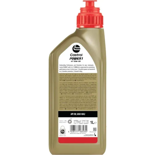 CASTROL POWER 1 4T 15W-50, 1L