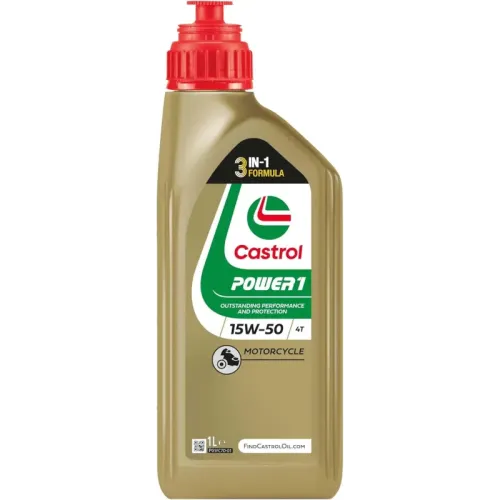 CASTROL POWER 1 4T 15W-50, 1L