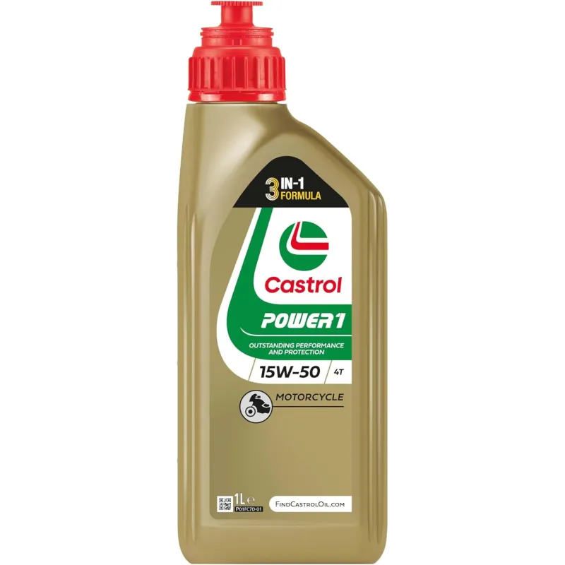 CASTROL POWER 1 4T 15W-50, 1L