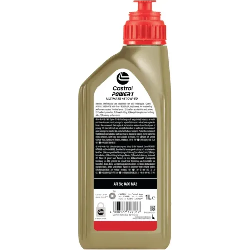 CASTROL POWER 1 ULTIMATE 4T 10W-50, 1L