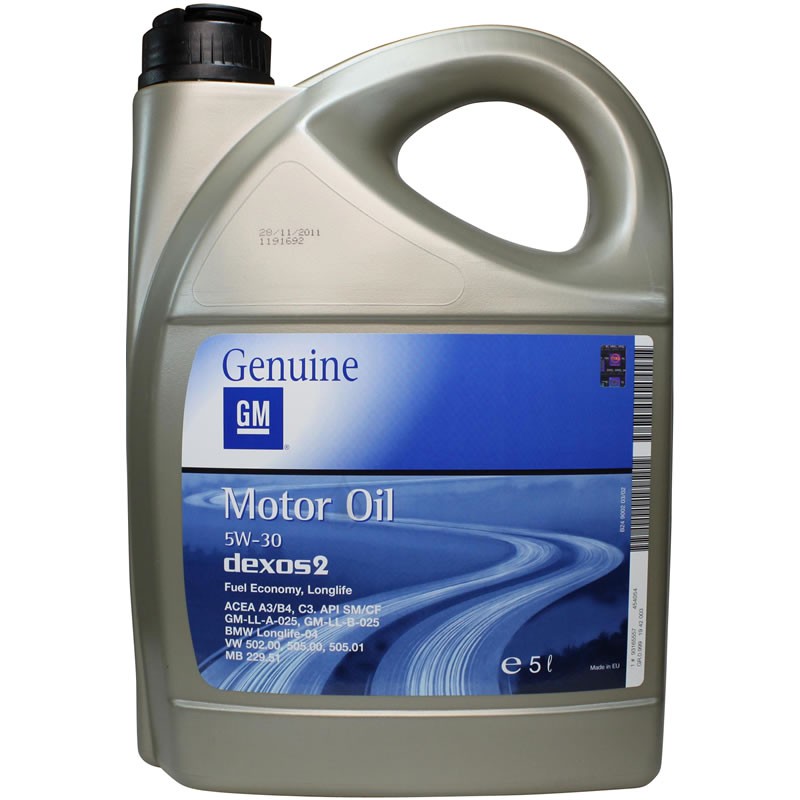 GM (OPEL) DEXOS2 5W-30, 5L