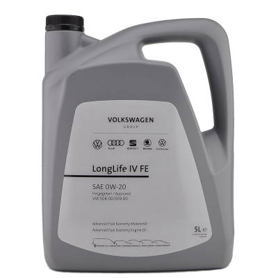 VW Original Longlife IV FE 508.00/509.00 0W-20, 5L